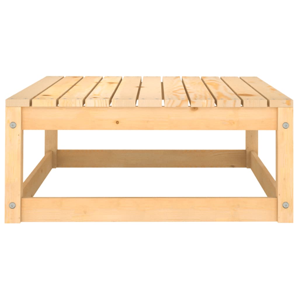 Set Divani da Giardino 3 pz con Cuscini Legno Massello di Pino - homemem39