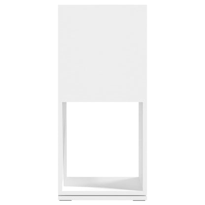 Armadietto Girevole Bianco 34,5x34,5x75,5 cm in Truciolato - homemem39