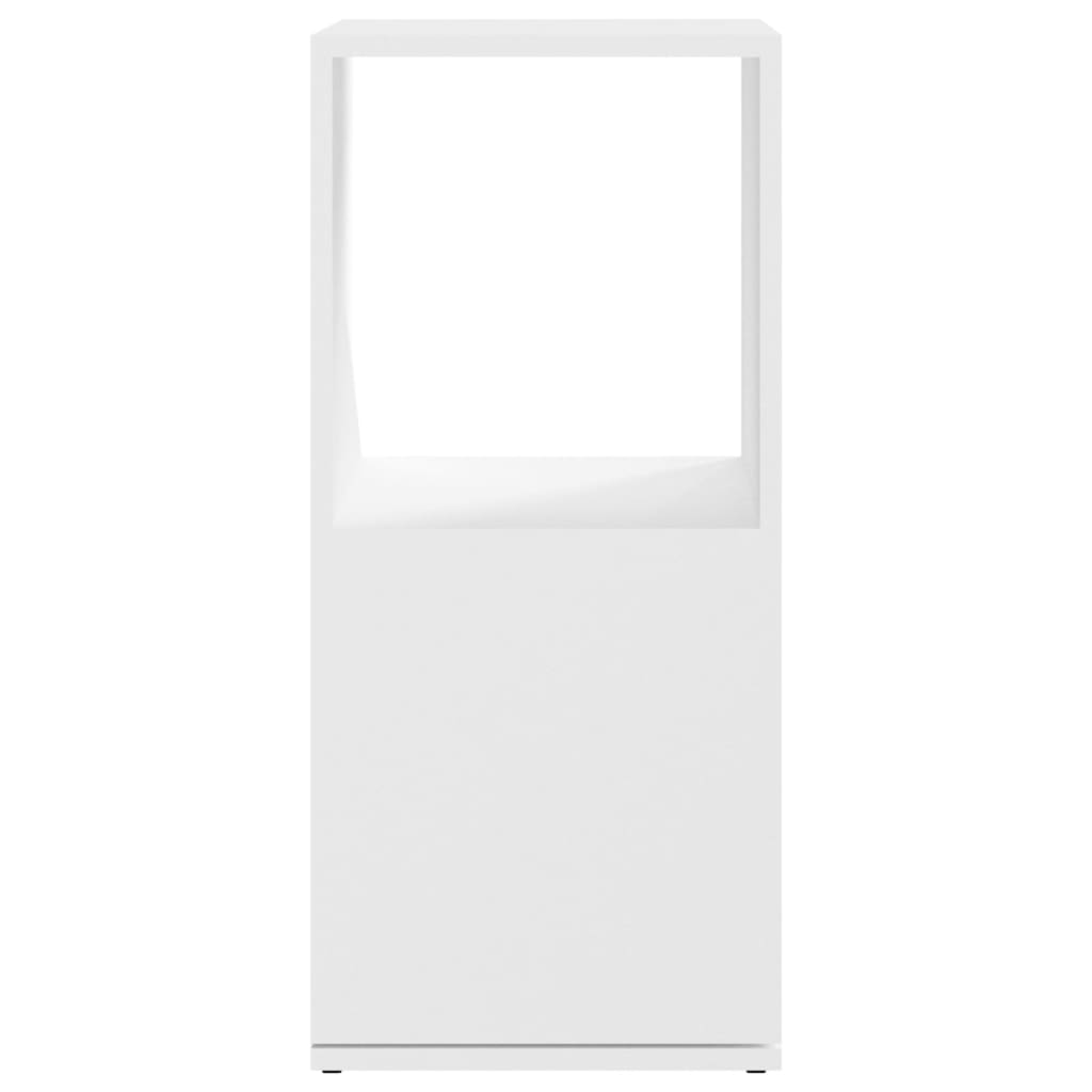 Armadietto Girevole Bianco 34,5x34,5x75,5 cm in Truciolato - homemem39