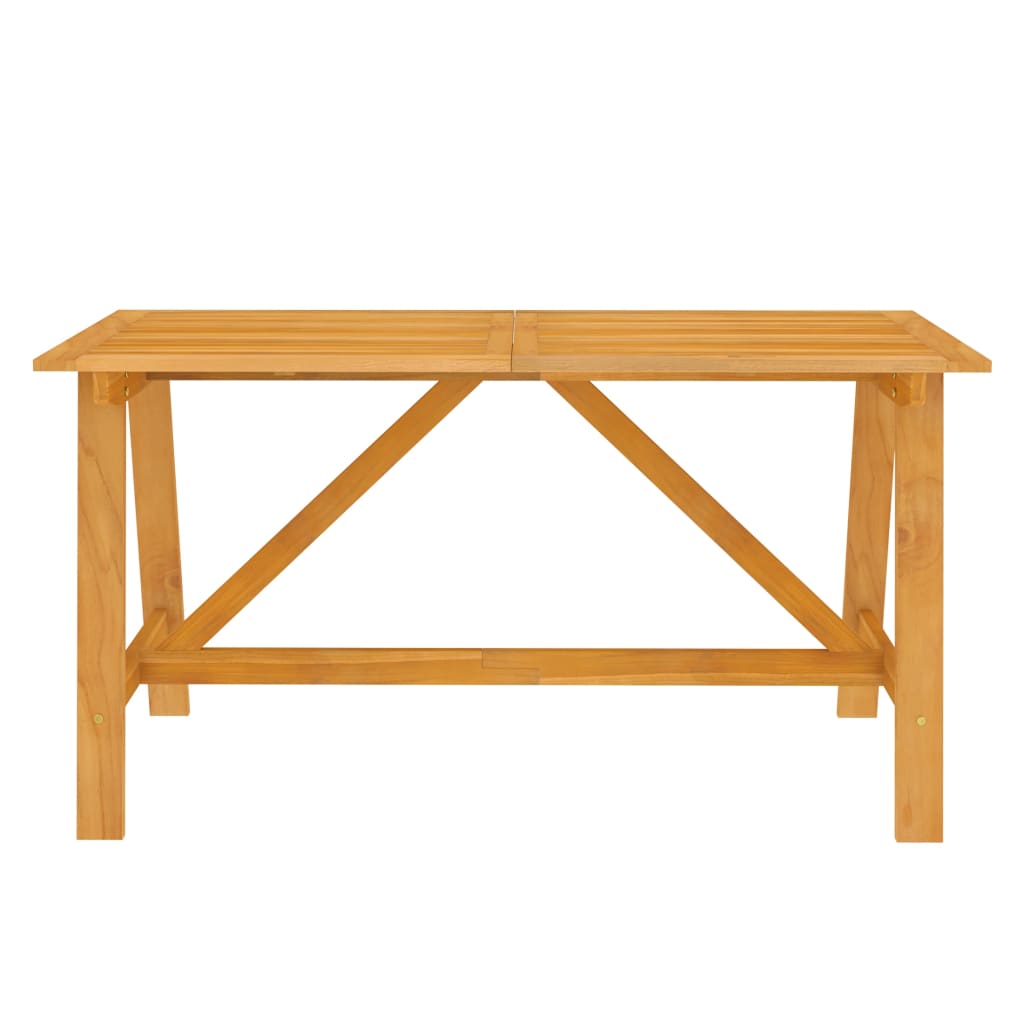 Set Mobili da Pranzo per Giardino 5 pz Legno Massello di Acacia - homemem39