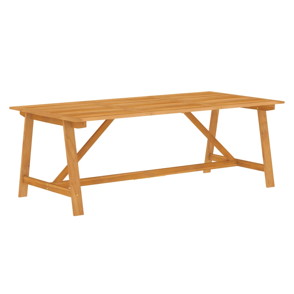 Set Mobili da Pranzo per Giardino 9 pz Legno Massello di Acacia - homemem39