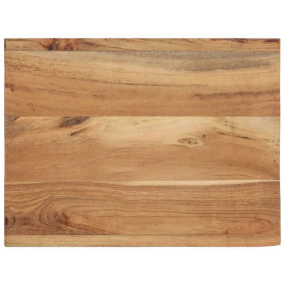 Sgabello 40 x 30 x 40 cm Legno Massello di Acacia - homemem39