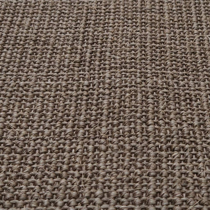 Tappeto in Sisal Naturale 80x250 cm Marrone - homemem39