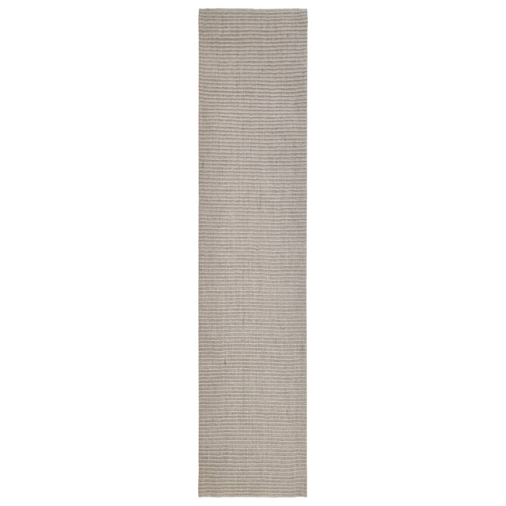 Tappeto in Sisal Naturale 66x300 cm Sabbia - homemem39