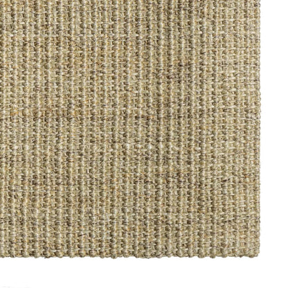 Tappeto in Sisal Naturale 80x250 cm Verde - homemem39