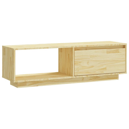 Mobile Porta TV 110x30x33,5 cm in Legno Massello di Pino - homemem39