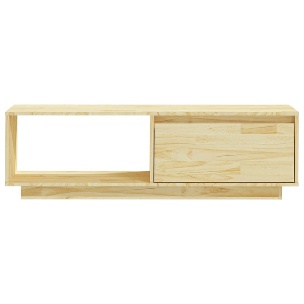 Mobile Porta TV 110x30x33,5 cm in Legno Massello di Pino - homemem39