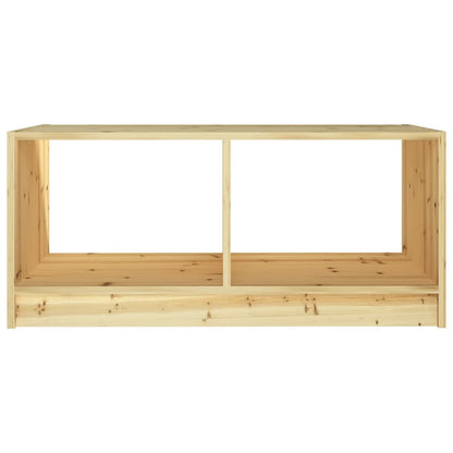 Tavolino da Salotto 75x50x33,5 cm Legno Massello di Abete - homemem39