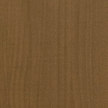 Giroletto Marrone Miele in Legno Massello di Pino 100x200 cm - homemem39