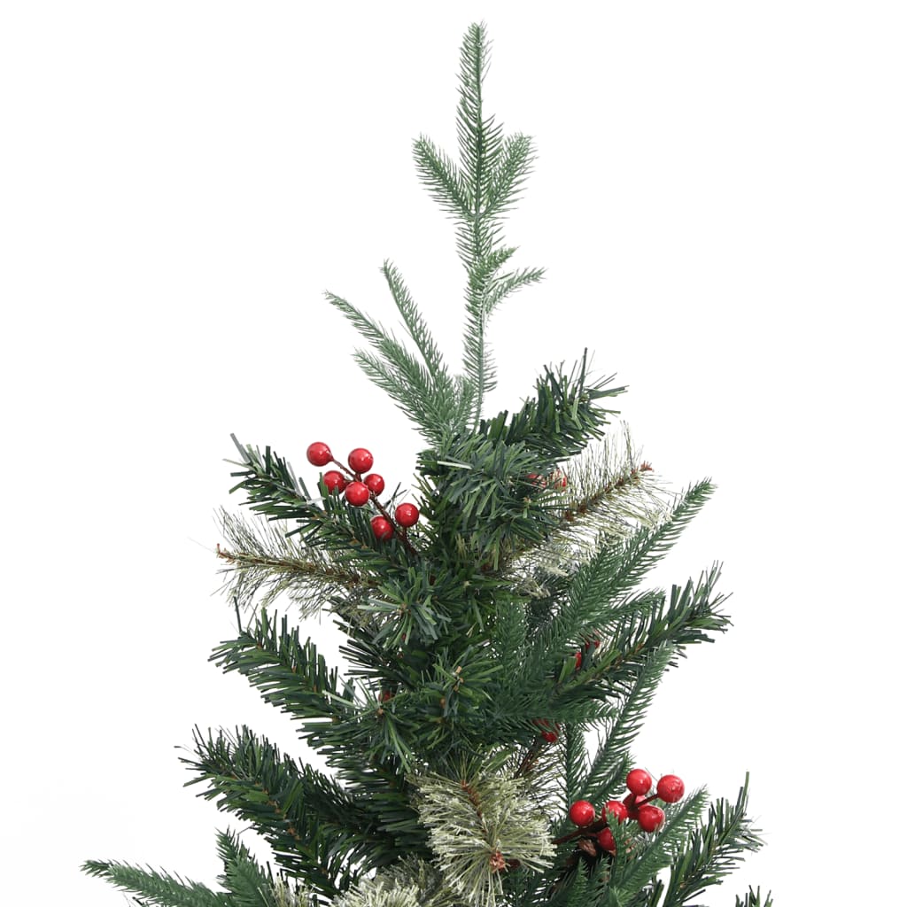 Albero di Natale con Pigne Verde 120 cm in PVC e PE - homemem39