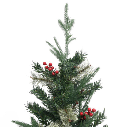 Albero di Natale con Pigne Verde 150 cm in PVC e PE - homemem39