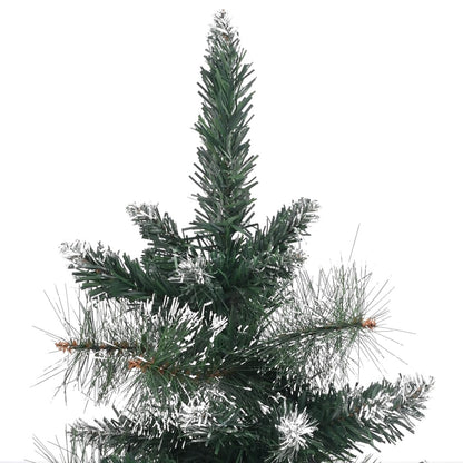 Albero di Natale Artificiale Supporto Verde e Bianco 90 cm PVC - homemem39