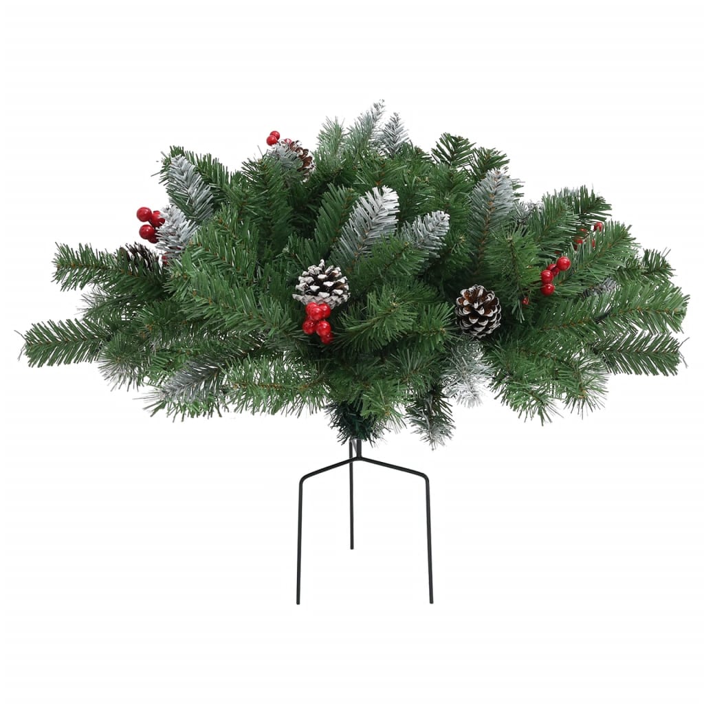 Albero di Natale Artificiale per Viali Verde 40 cm in PVC - homemem39