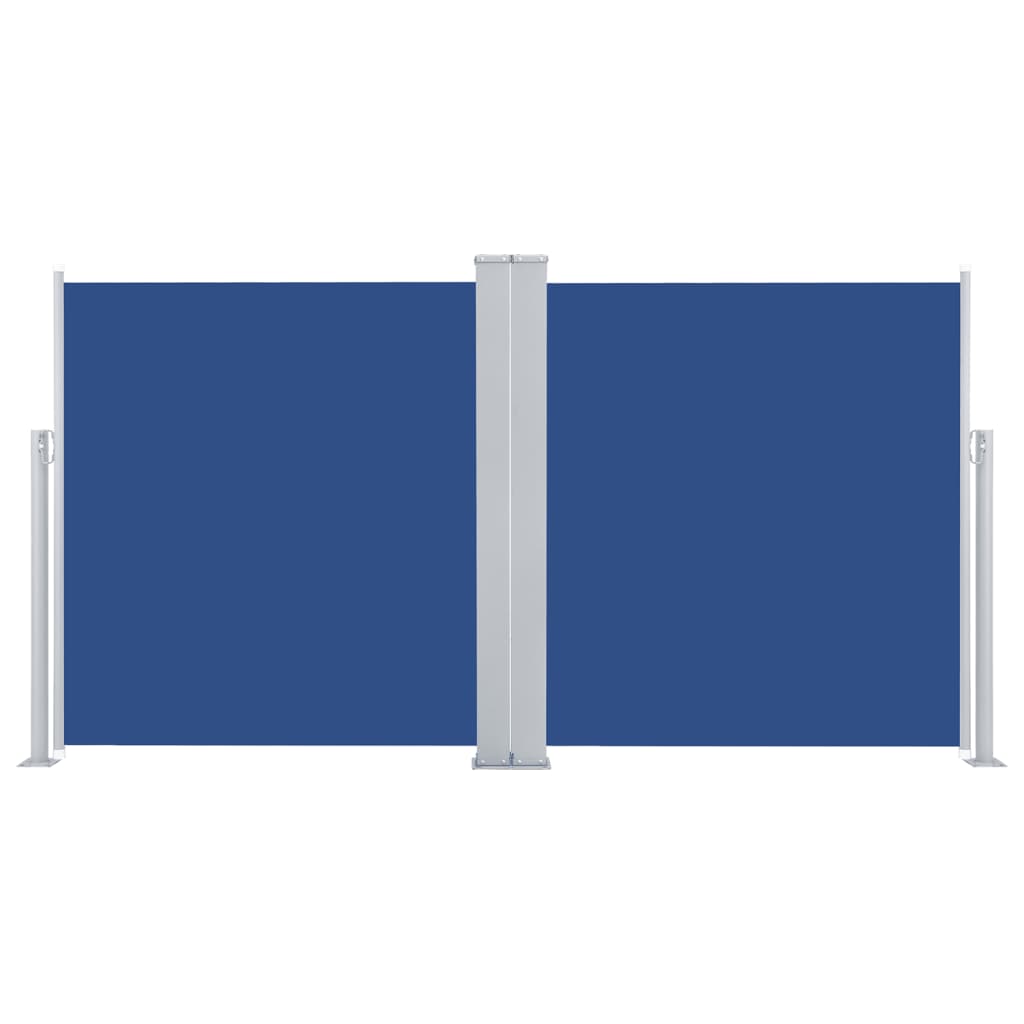Tenda da Sole Laterale Retrattile Blu 140x600 cm - homemem39