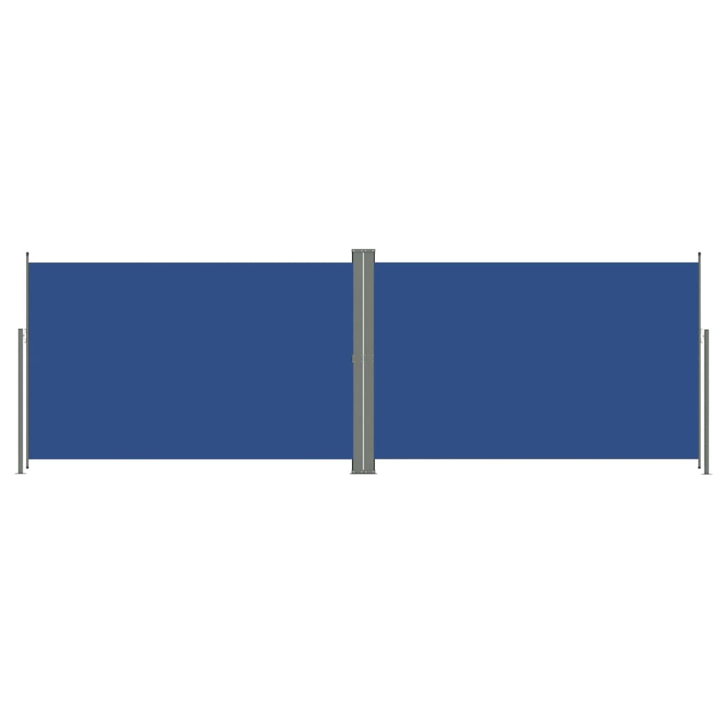 Tenda da Sole Laterale Retrattile Blu 200x600 cm - homemem39