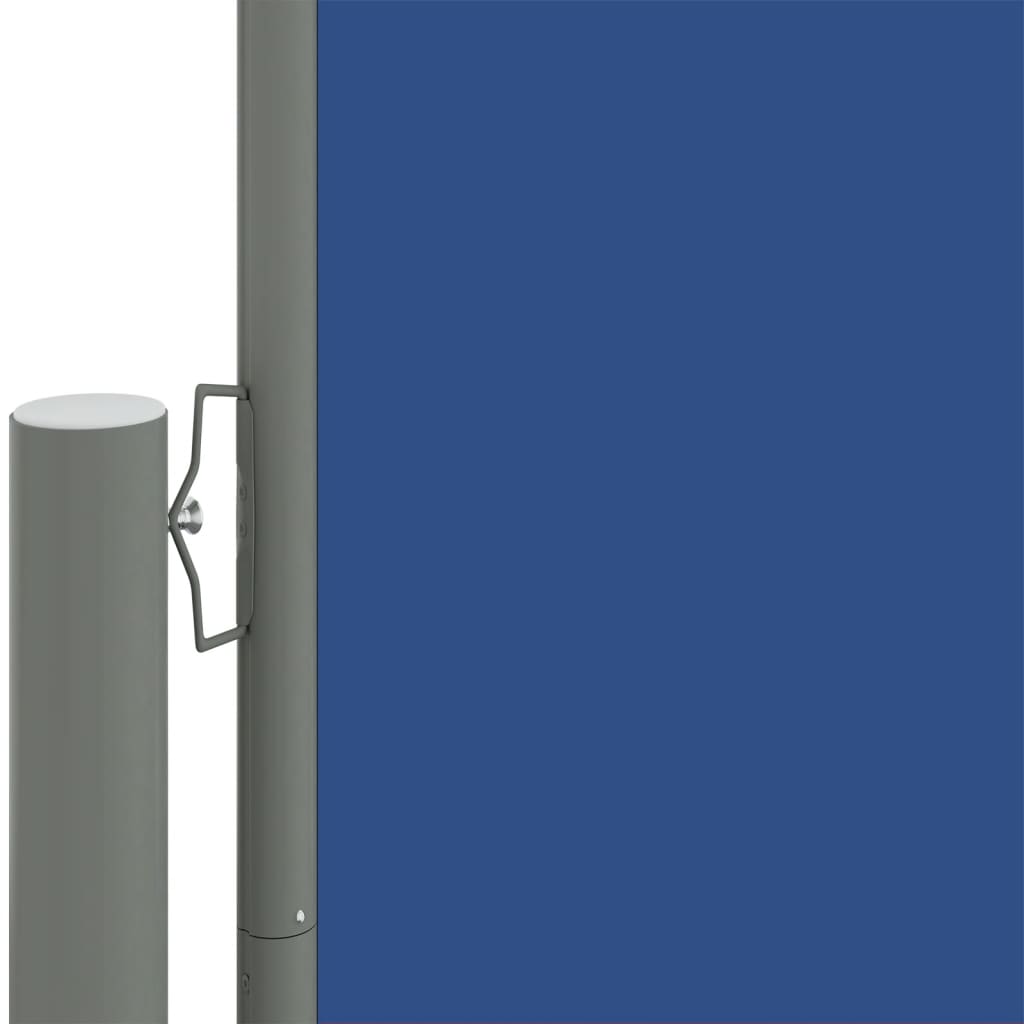 Tenda Laterale Retrattile Blu 160x1000 cm - homemem39