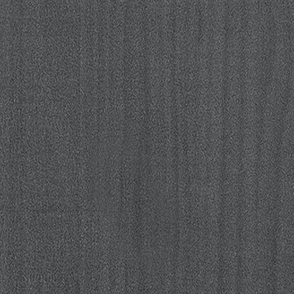 Fioriera da Giardino Grigia 31x31x31 cm Legno Massello di Pino - homemem39