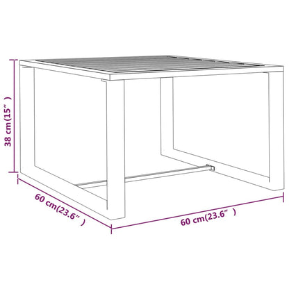 Set Divani da Giardino 3 pz con Cuscini in Alluminio Antracite - homemem39