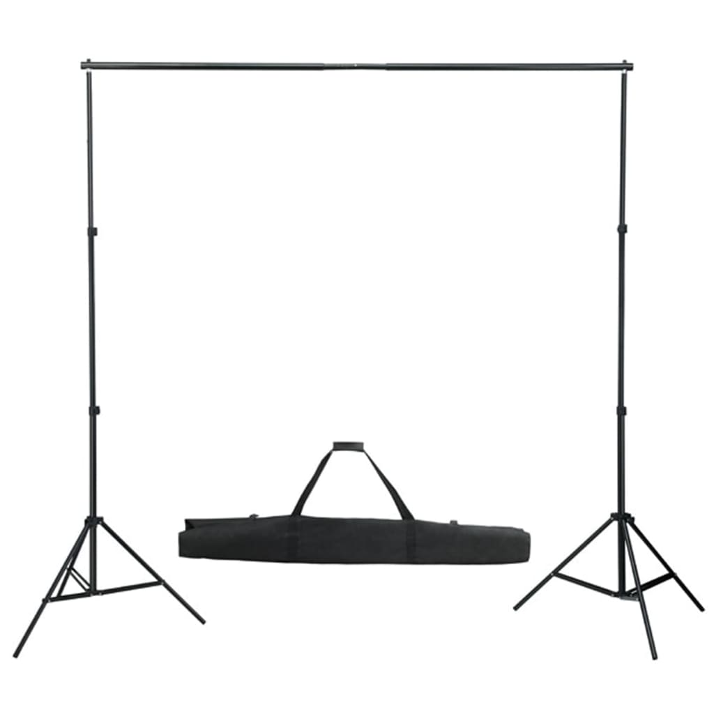 Kit Studio Fotografico con Set di Luci, Fondale e Riflettore - homemem39