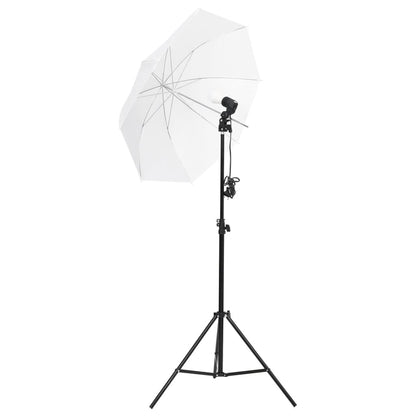 Kit per Studio Fotografico con Set Luci, Fondale e Riflettore - homemem39