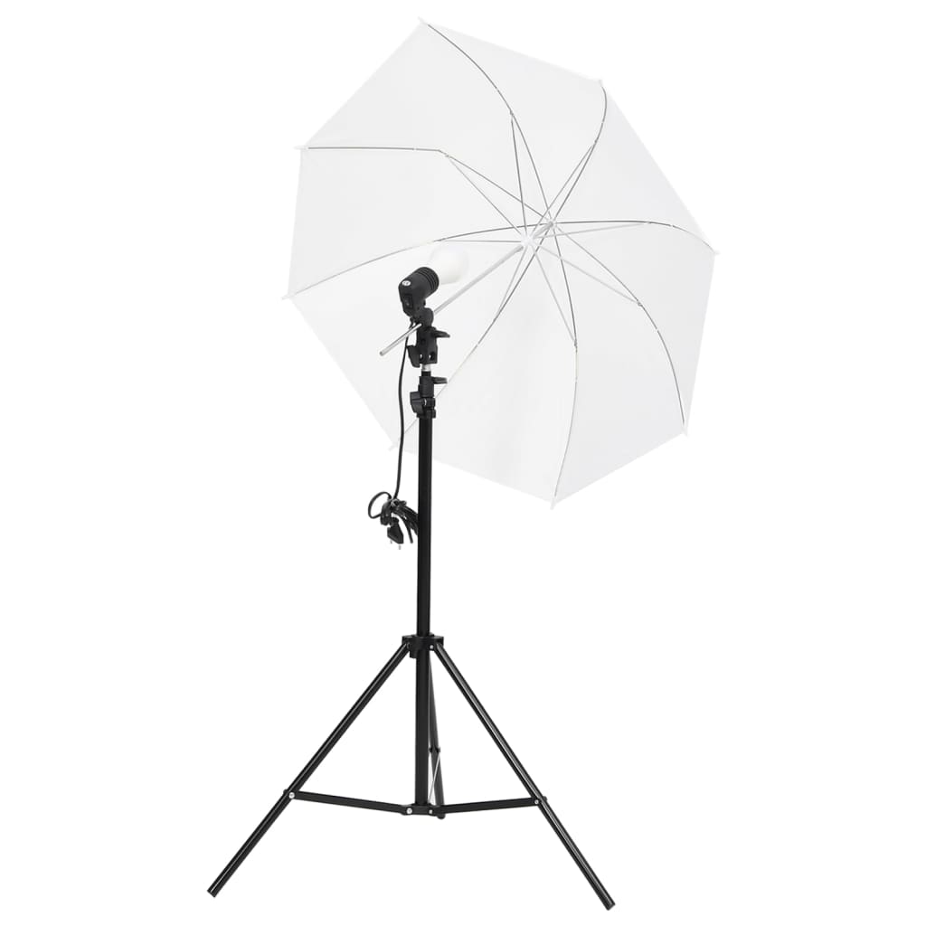 Kit per Studio Fotografico con Set di Luci e Fondale - homemem39