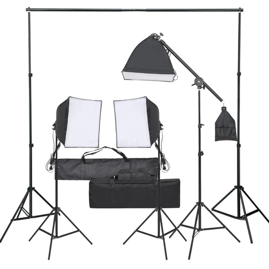 Kit per Studio Fotografico con Set di Luci - homemem39