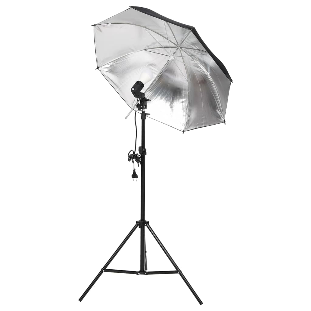 Kit per Studio Fotografico con Set di Luci e Fondale - homemem39