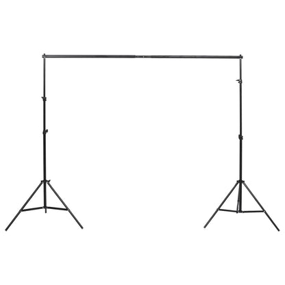 Kit per Studio Fotografico con Set Luci, Fondale e Riflettore - homemem39