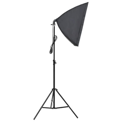 Kit per Studio Fotografico con Set di Luci e Fondale - homemem39