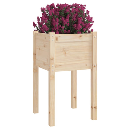 Fioriere da Giardino 2 pz 40x40x70 cm in Legno Massello di Pino - homemem39