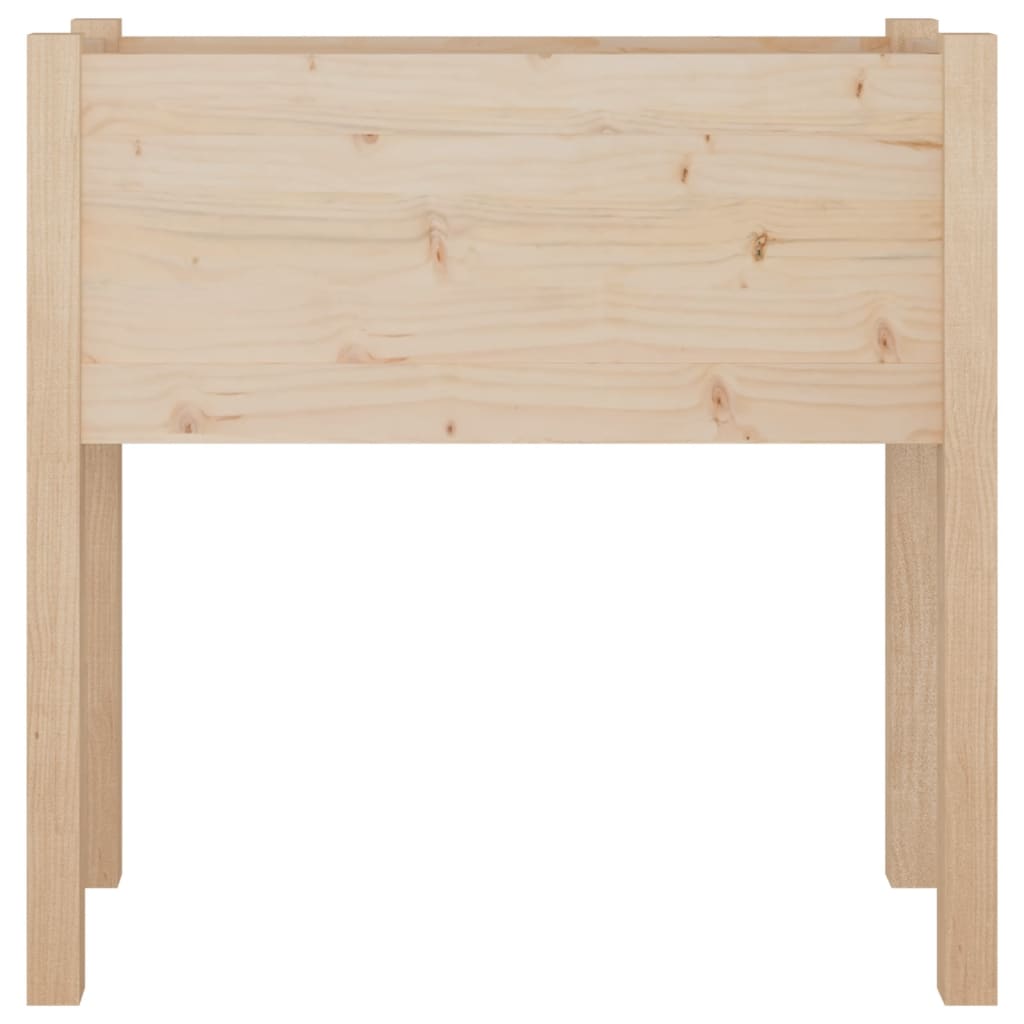 Fioriere da Giardino 2 pz 70x31x70 cm in Legno Massello di Pino - homemem39