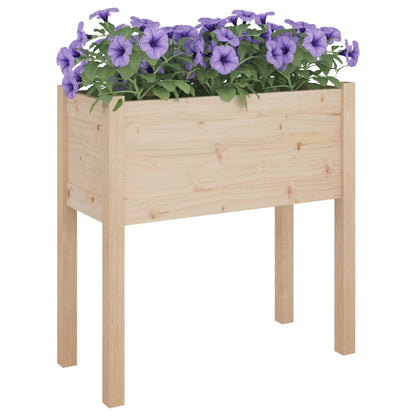 Fioriere da Giardino 2 pz 70x31x70 cm in Legno Massello di Pino - homemem39