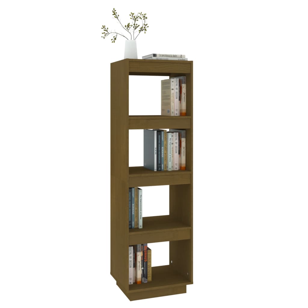 Libreria/Divisorio Miele 40x35x135 cm in Legno Massello di Pino - homemem39