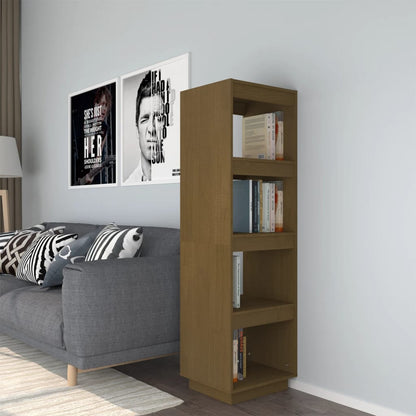 Libreria/Divisorio Miele 40x35x135 cm in Legno Massello di Pino - homemem39