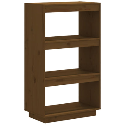 Libreria/Divisorio Miele 60x35x103 cm in Legno Massello di Pino - homemem39