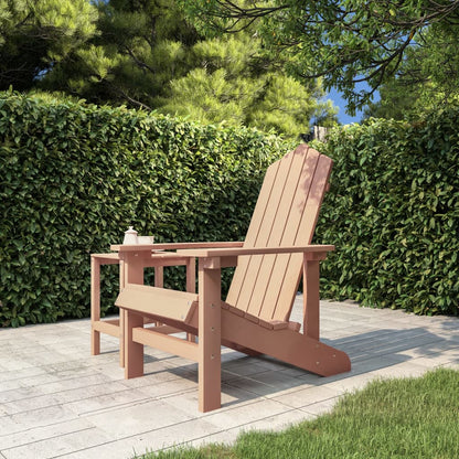 Sedia da Giardino Adirondack Marrone HDPE - homemem39