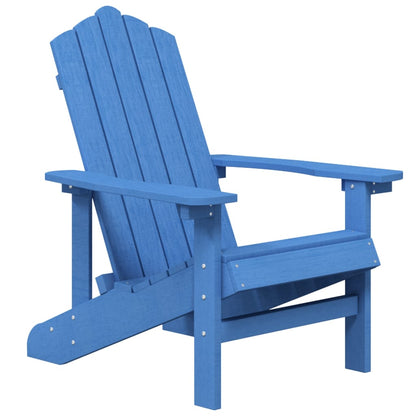 Sedia da Giardino Adirondack Blu Acqua HDPE - homemem39