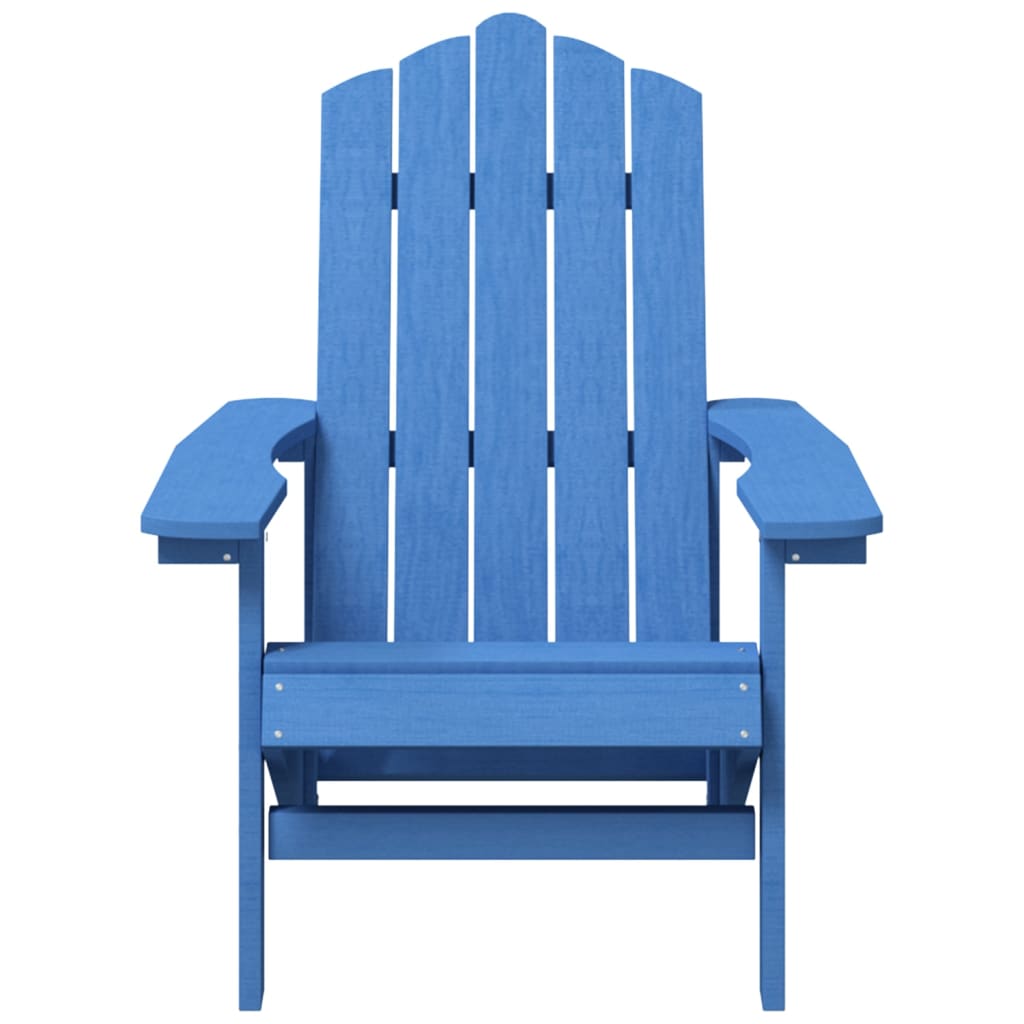 Sedia da Giardino Adirondack Blu Acqua HDPE - homemem39