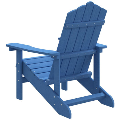 Sedia da Giardino Adirondack Blu Acqua HDPE - homemem39