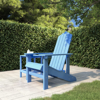 Sedia da Giardino Adirondack Blu Acqua HDPE - homemem39