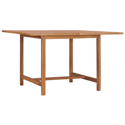 Tavolo Pranzo da Giardino Ø110x110x75 cm Legno Massello di Teak - homemem39