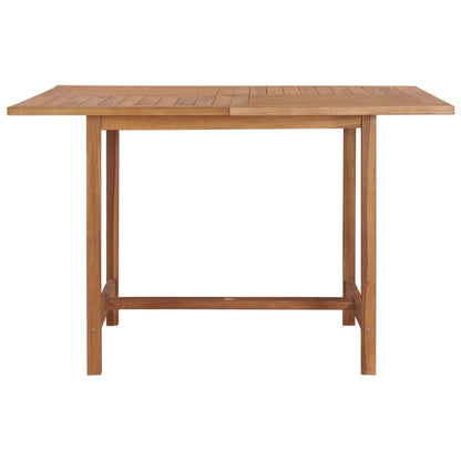 Tavolo Pranzo da Giardino Ø110x110x75 cm Legno Massello di Teak - homemem39