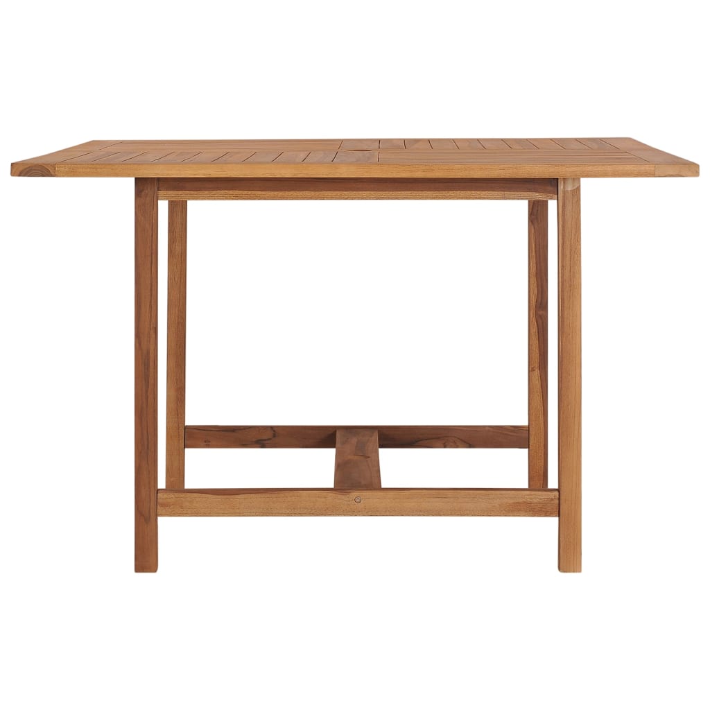 Tavolo Pranzo da Giardino Ø110x110x75 cm Legno Massello di Teak - homemem39