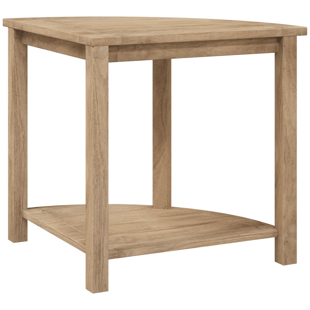 Tavolino da Bagno 45x45x45 cm in Legno Massello di Teak - homemem39