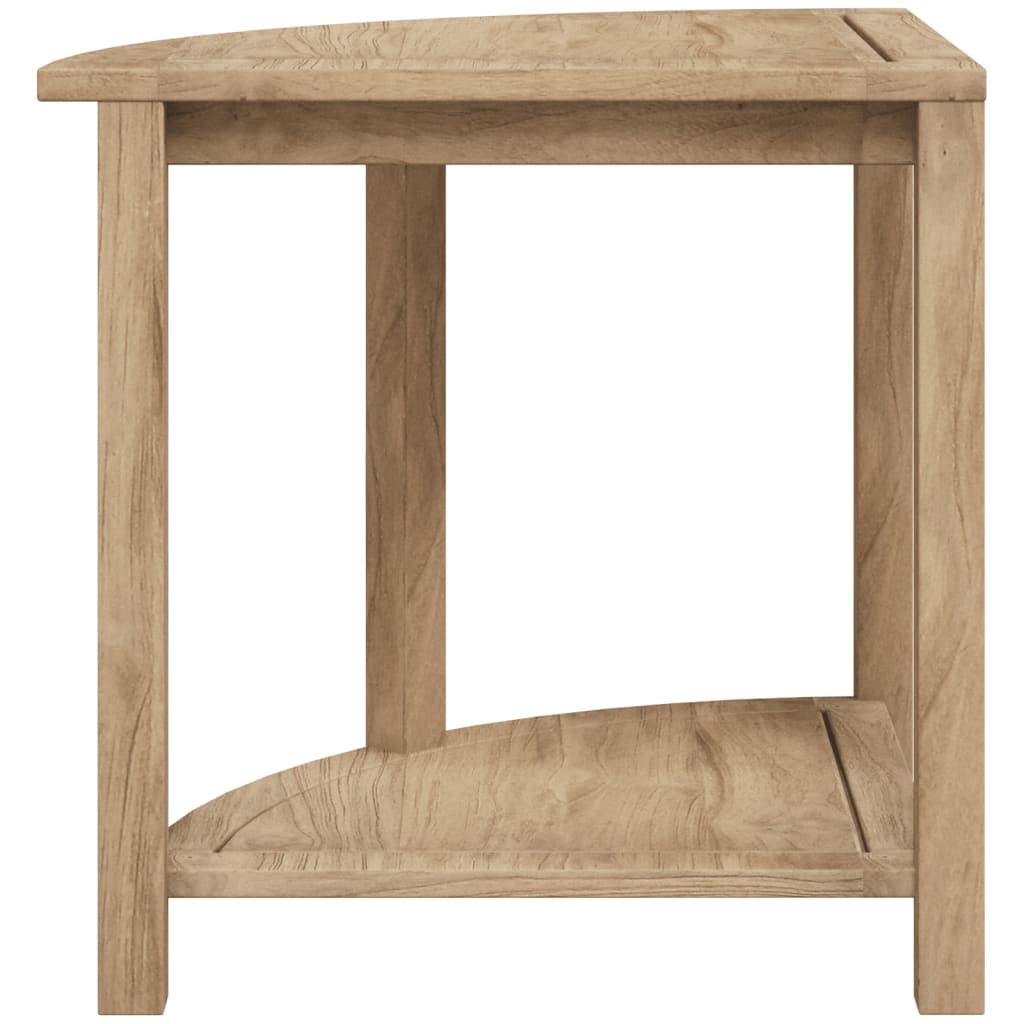 Tavolino da Bagno 45x45x45 cm in Legno Massello di Teak - homemem39