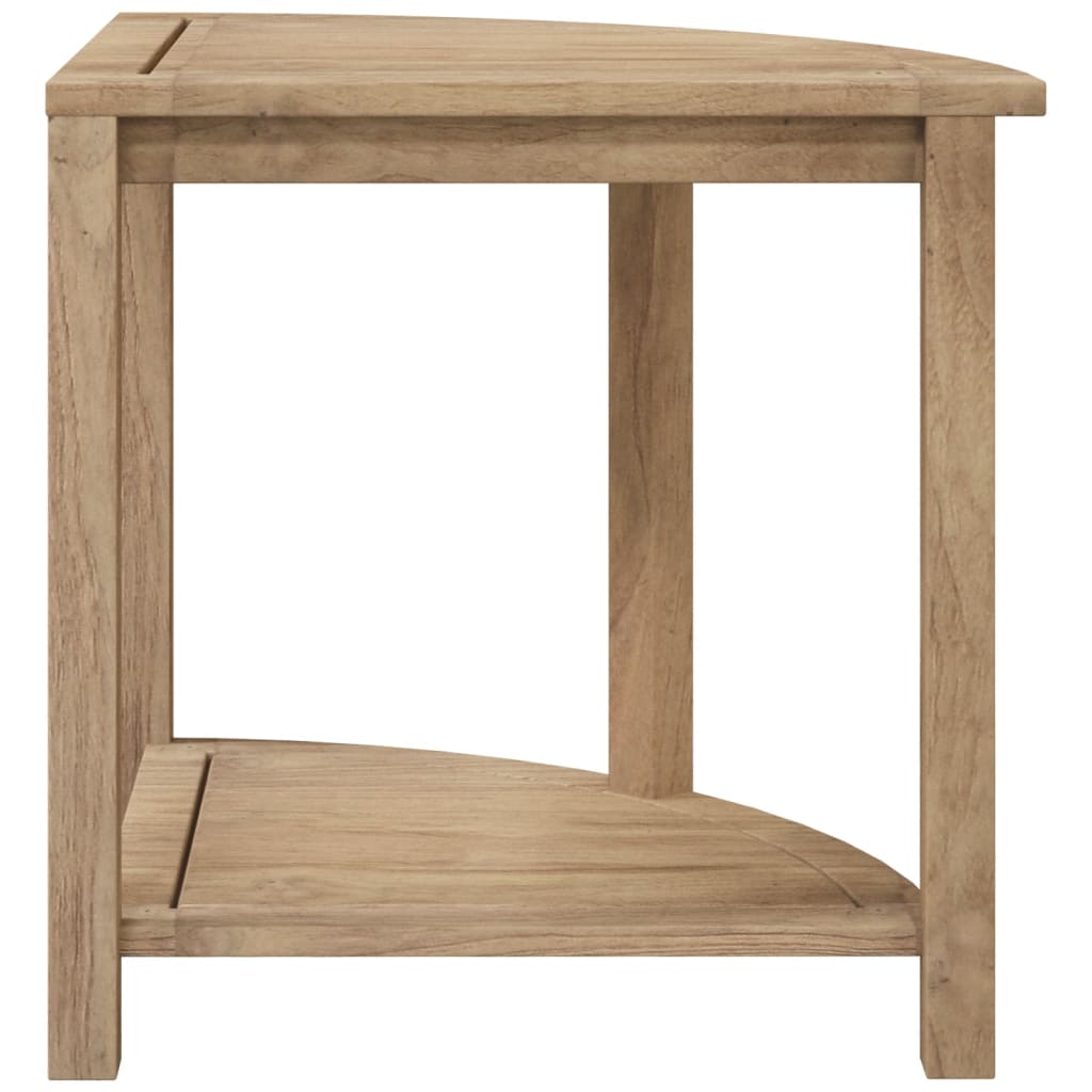 Tavolino da Bagno 45x45x45 cm in Legno Massello di Teak - homemem39