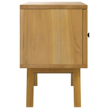 Mobile Porta TV 110x30x50 cm in Legno Massello di Teak - homemem39