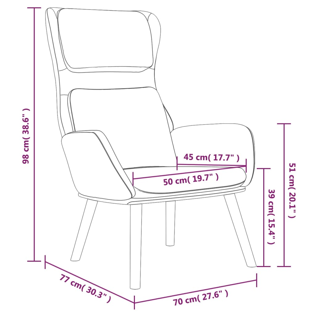 Poltrona Relax Grigio Scuro in Velluto - homemem39