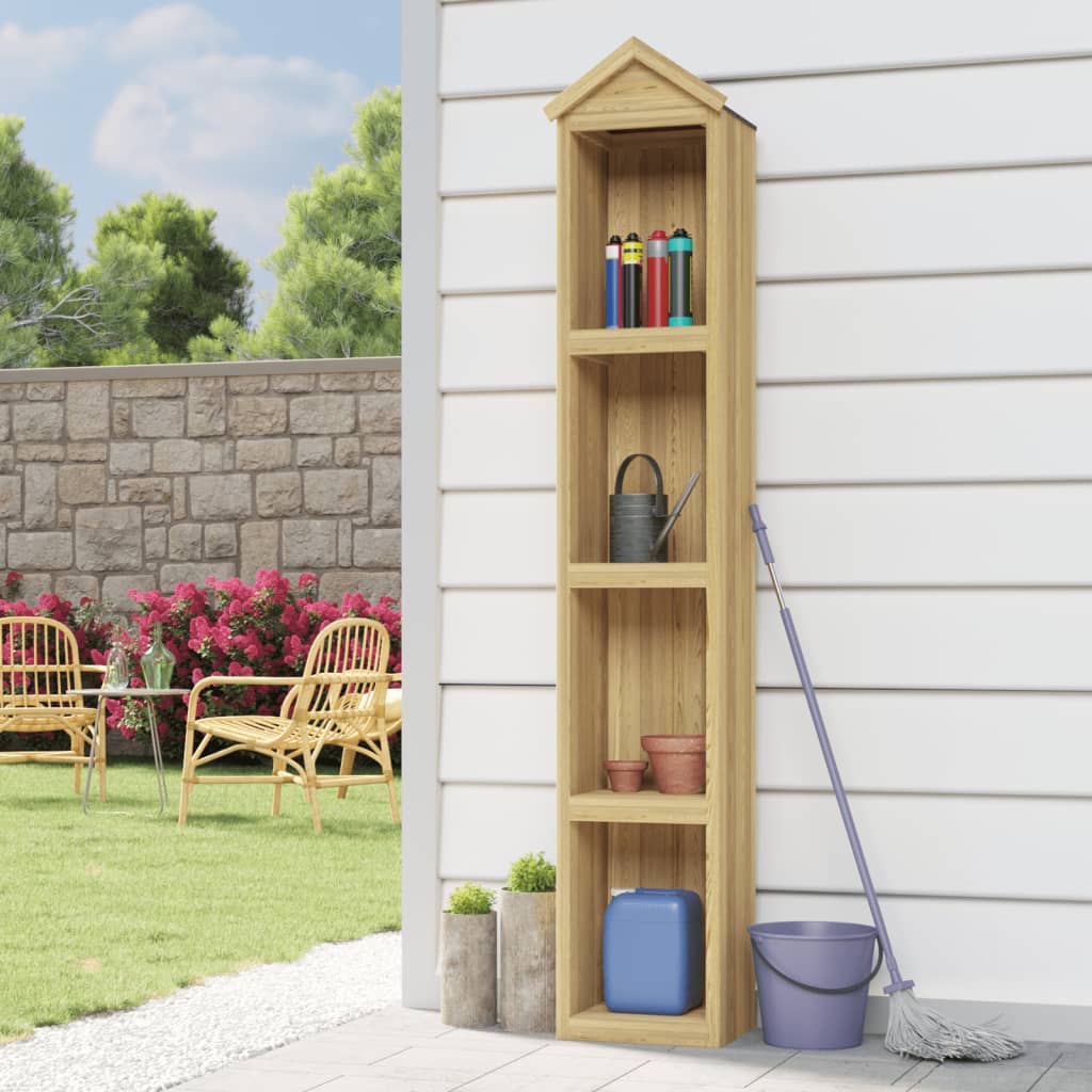 Capanno per Attrezzi da Giardino 40x33x222cm in Pino Impregnato - homemem39