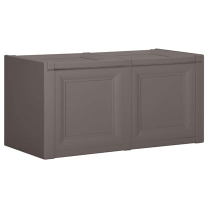 Baule per Cuscini Grigio 86x40x42 cm 85 L - homemem39